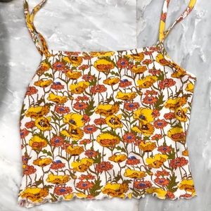 cropped tank top from urban outfitters